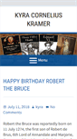 Mobile Screenshot of kyrackramer.com